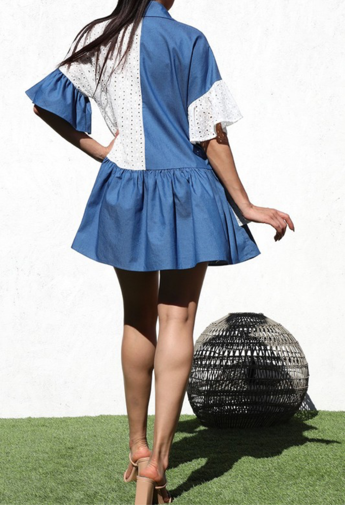 Mini Mix Dress